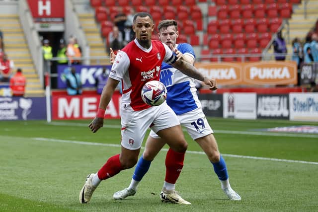 Rotherham United centre-forward Jonson Clarke-Harris. Picture: Jim Brailsford