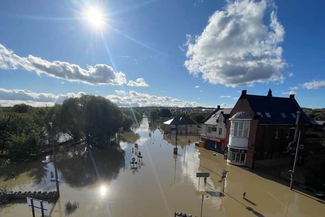 Flooding in Rotherham