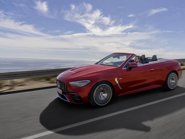 Mercedes-AMG’s new CLE Cabriolet