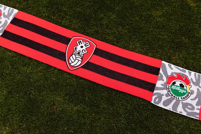 Millers section of the special scarf