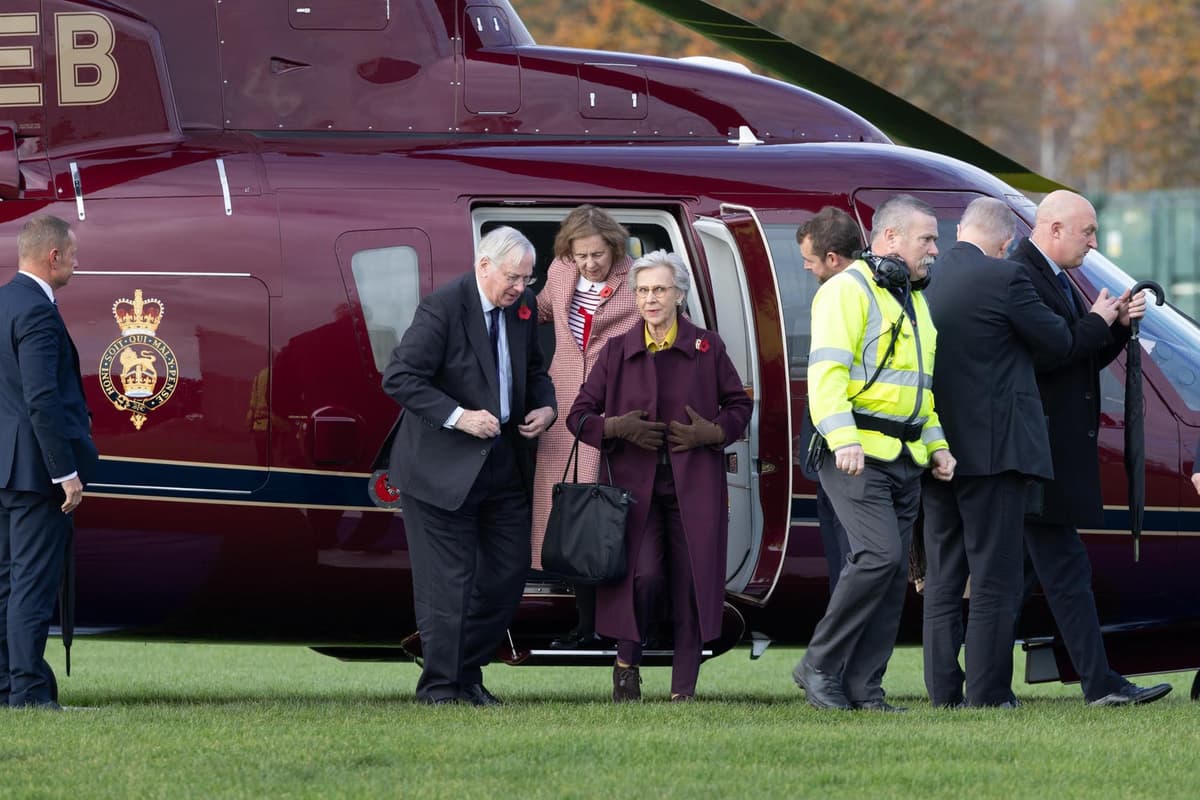 Royal couple land in Brinsworth ahead of engagements in South Yorkshire 