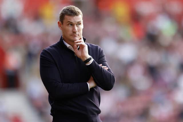 Rotherham United boss Matt Taylor watches Championship events unfold at Southampton. Picture: Jim Brailsford