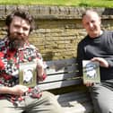 Josh Daniels (left) and Neil Morris, with their book Private Memories, Letters of a Rotherham Soldier.