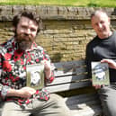 Josh Daniels (left) and Neil Morris, with their book Private Memories, Letters of a Rotherham Soldier.