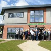 Willow Tree Academy's The Leaf Centre was officially opened recently. Pictured are Willow Tree staff, associates and supporters - photo by Kerrie Beddows