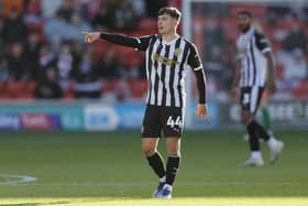 Rotherham United's Dan Gore in action against Barnsley. Picture: Jim Brailsford
