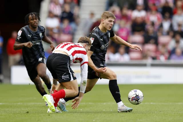 Ciaran McGuckin in action for Rotherham United in the Championship at Sunderland in August. Picture: Jim Brailsford