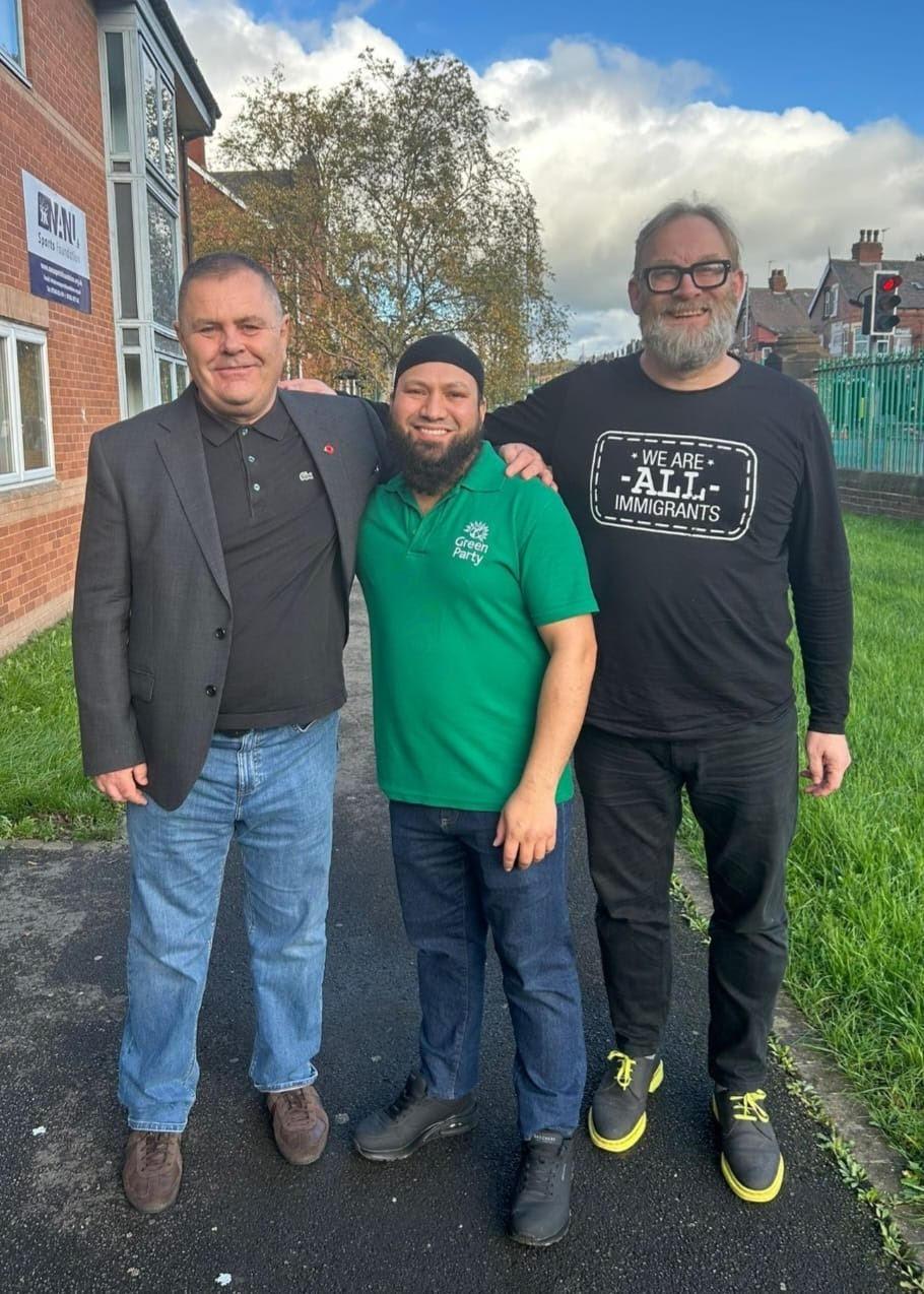 Rotherham's first Green councillor announced as independent joins party