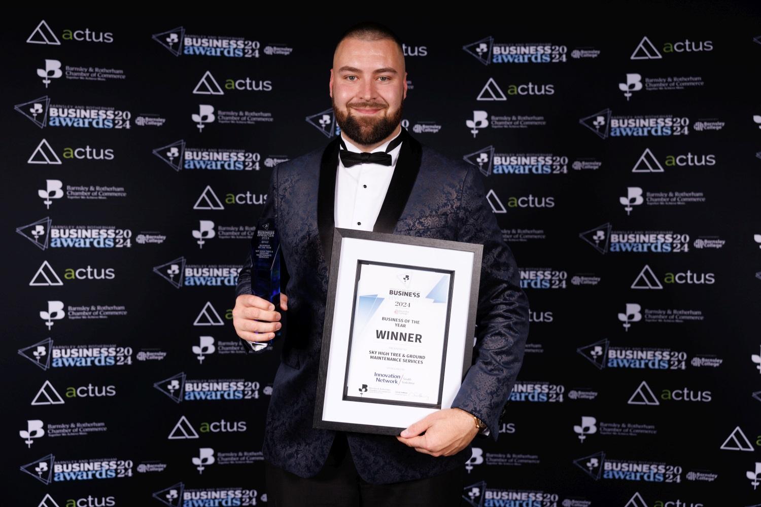 Rotherham-rooted firm takes coveted prize at regional business awards