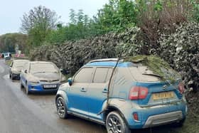 Flashback: Wrecked cars in Catcliffe last October