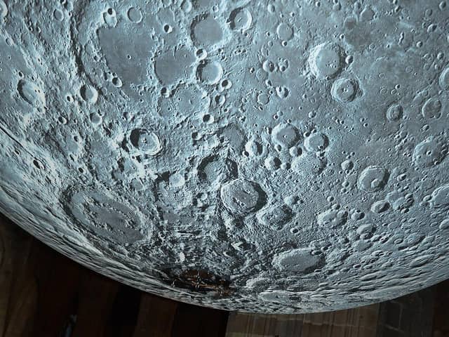 The Museum of the Moon art installation was launched recently at Rotherham Minster - pic by Kerrie Beddows