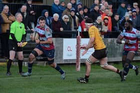Rotherham Titans in action this season