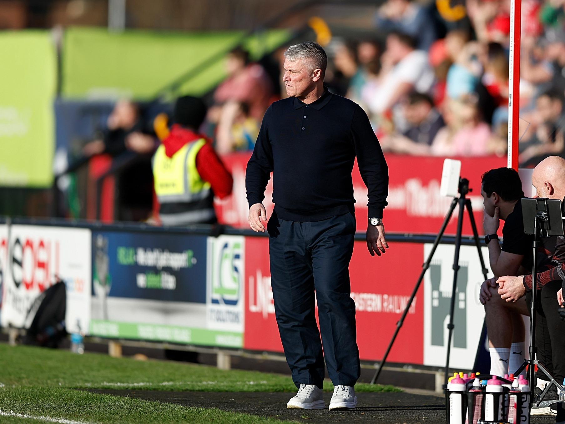 A bit of Lee Clark defiance at the end ... The David Rawson Rotherham ...