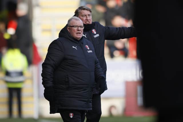 Rotherham United boss Steve Evans. Picture: Jim Brailsford
