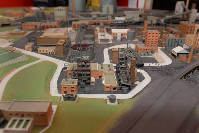 Detailed: This model replicates Orgreave coking plant exactly