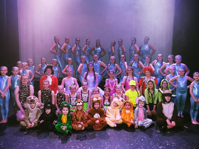 The Adam Hague School of Dance performed 'Boogie Wonderland' at the Rotherham Civic Theatre - photo by Kerrie Beddows