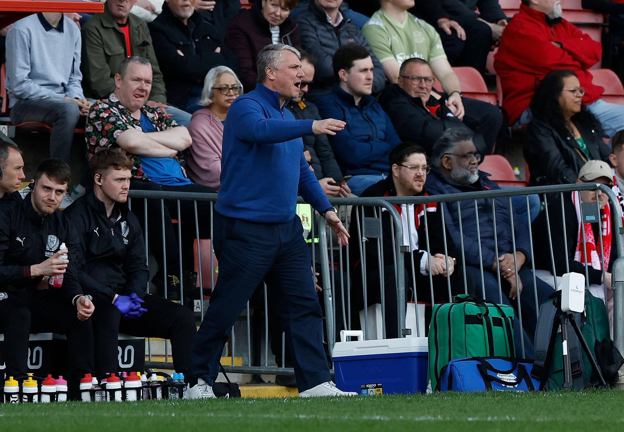 Lee Clark on the biggest issue he has faced as Rotherham United boss