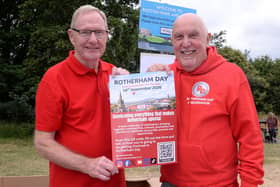 SUPPORTERS: John Breckin and Carl Luckock Rotherham Day
