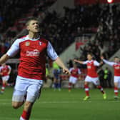 Alex Revell in his Rotherham United playing days.