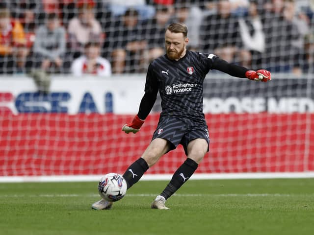 8/10: Viktor Johansson pulled off crucial saves for Rotherham United in their Championship clash with Preston North End at AESSEAL New York Stadium. Picture: Jim Brailsford