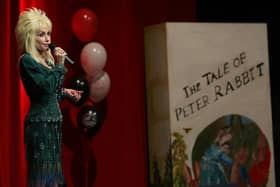 Dolly Parton launches her  'Imagination Library' literacy scheme in 2007 in Rotherham (Photo by Christopher Furlong/Getty Images)