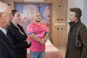 The Princess Royal visits the Serenity Suite