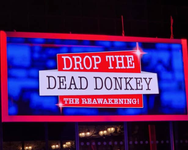 SHARP AND RELEVANT: Drop The Dead Donkey