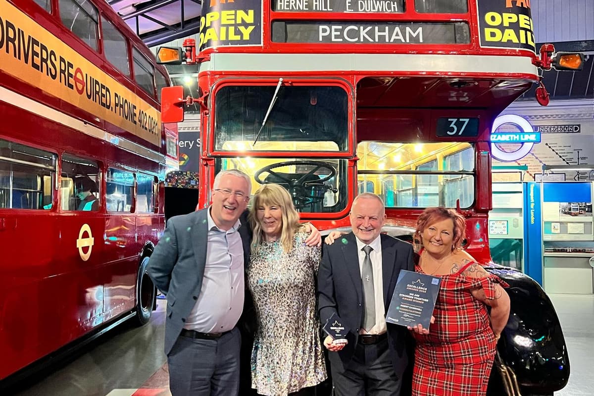 Cawkwell Stagecoach's Bob Cawkwell wins national Excellence Award