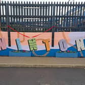 New mural at Swinton Station