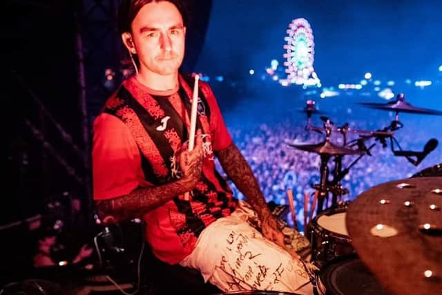 MAIN MAN: Drummer Mat