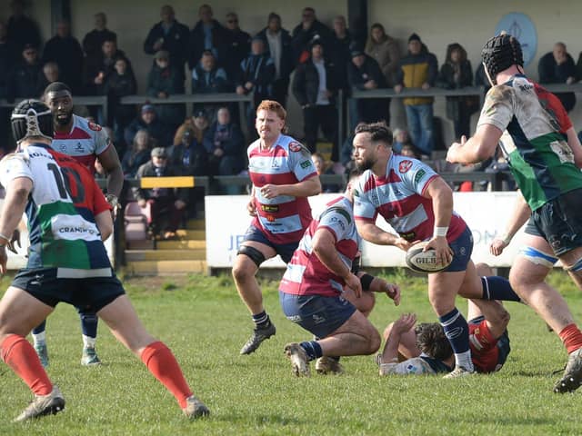 JB Bruzulier: among Rotherham Titans' try scorers away to Hull RUFC