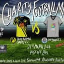 Charity match poster