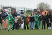 Bolton Lacewood celebrate their success. Pictures by JULIAN BARKER