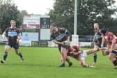 Charlie Capps: among Rotherham Titans' try scorers away to Preston Grasshoppers.