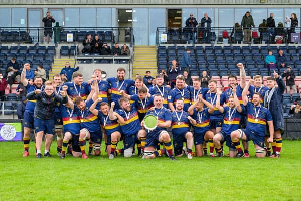 we are the champions : Wath RUFC try