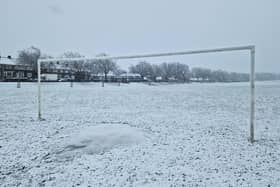 Snow at Herringthorpe Playing Fields. Picture by Kerrie Beddows