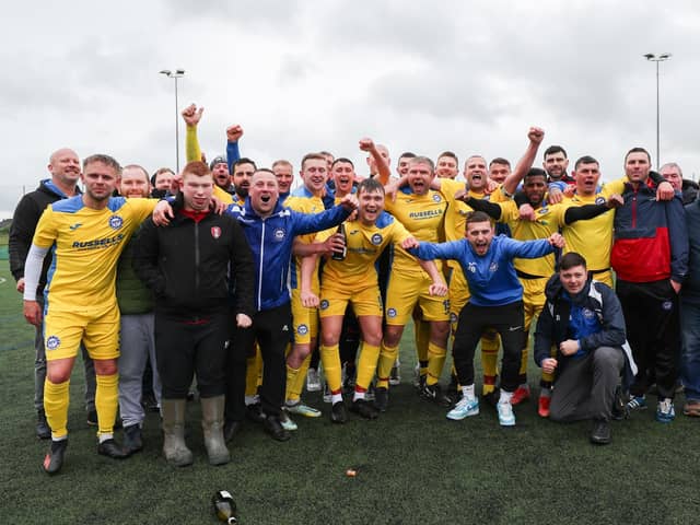 WAIT IS OVER: Rotherham Sunday League champions AFP Pewter Pot. Picture by Alex Roebuck