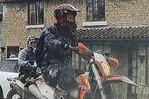 Illegal bikers were spotted riding in Tickhill.