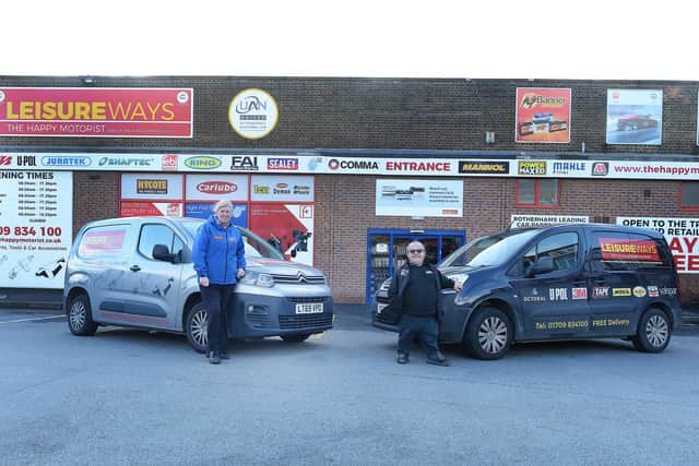 Over 30 years of experience in the motor spares and accessories business. Picture by Kerrie Beddows