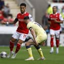 Andre Green lasts the full game for Rotherham United against Preston North End at AESSEAL New York Stadium last weekend. Picture: Jim Brailsford